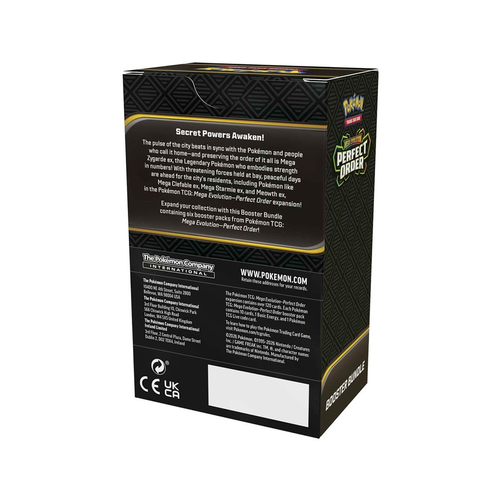 POKEMON TCG BOOSTER BUNDLE PERFECT ORDER INGLES - 3