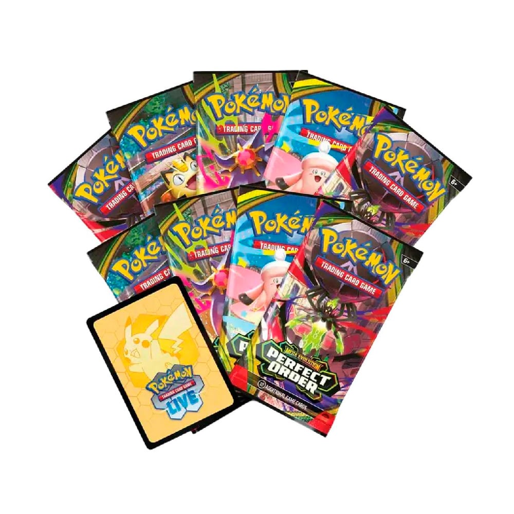 POKEMON TCG ELITE TRAINER BOX PERFECT ORDER ESPAÑOL - 2