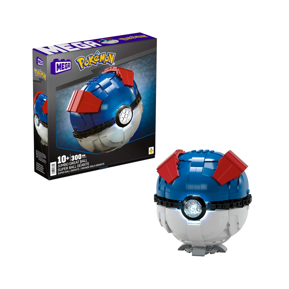 MEGA CONSTRUX POKEMON JUMBO GREATBALL - 1