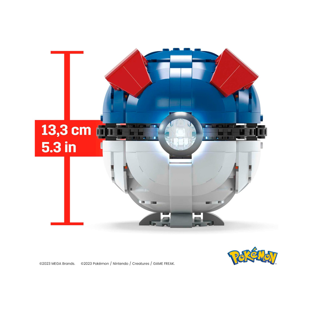 MEGA CONSTRUX POKEMON JUMBO GREATBALL - 2