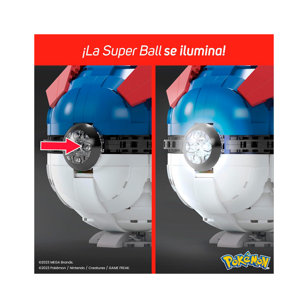 MEGA CONSTRUX POKEMON JUMBO GREATBALL - 3
