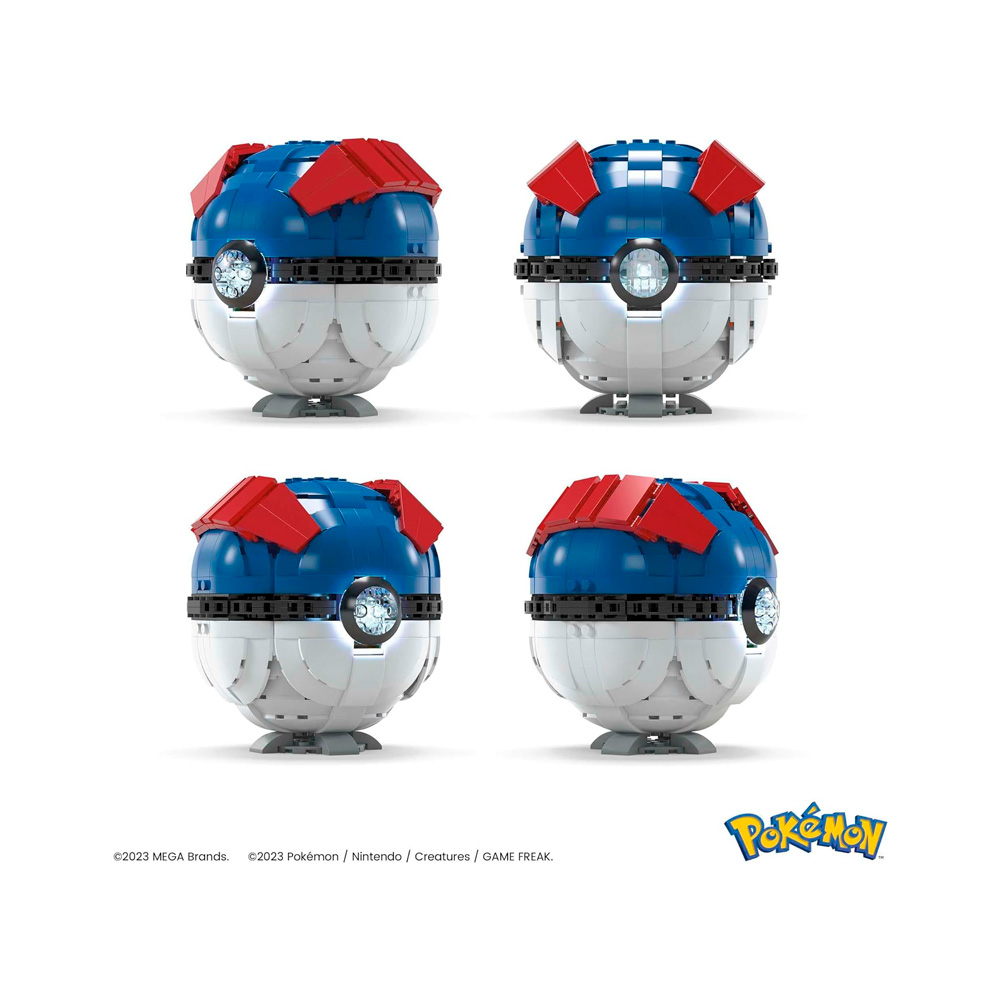 MEGA CONSTRUX POKEMON JUMBO GREATBALL - 4