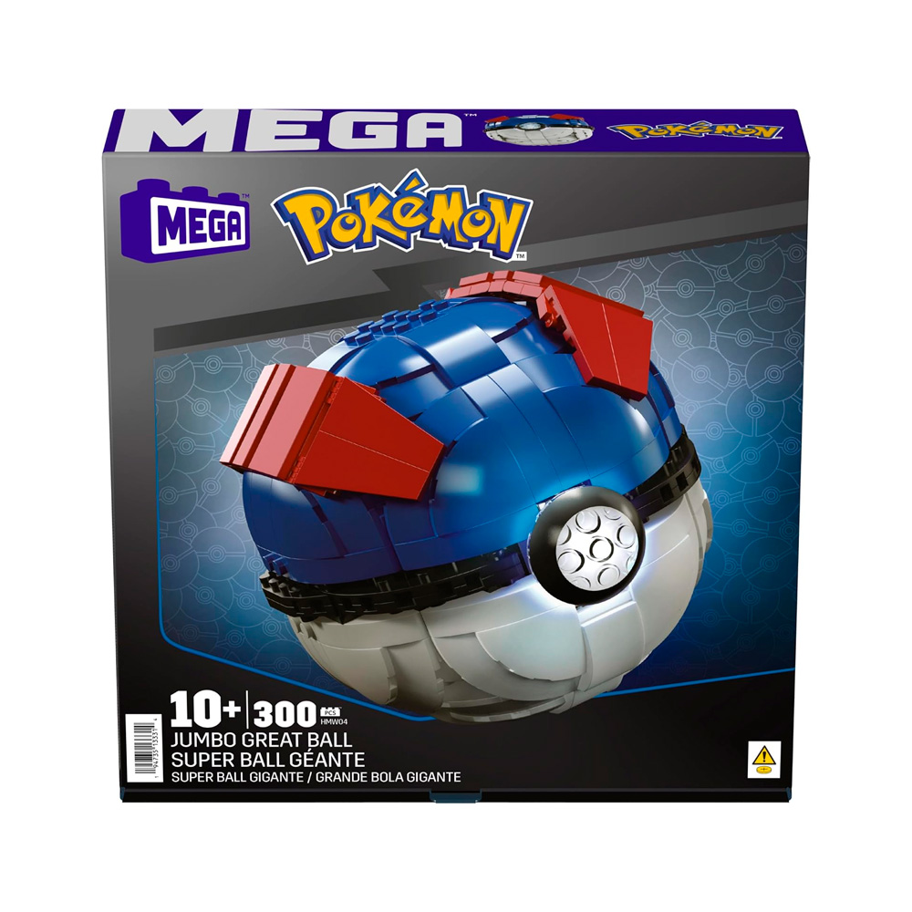 MEGA CONSTRUX POKEMON JUMBO GREATBALL - 5