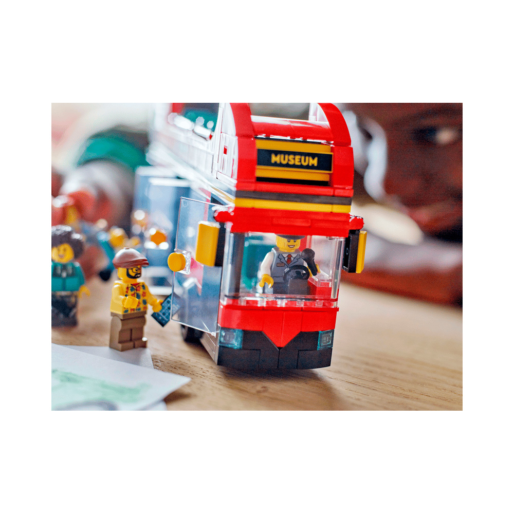 LEGO CITY RED DOUBLE DECKER SIGHTSEEING BUS 60407 - 2