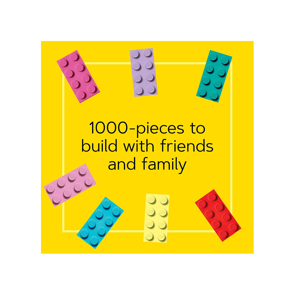 ROMPECABEZA LEGO MINIFIGURE RAINBOW 1000 PIEZAS JIGSAW - 3