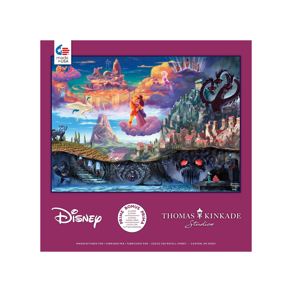 ROMPECABEZA DISNEY HERCULES 1000 PIEZAS CEACO - 6
