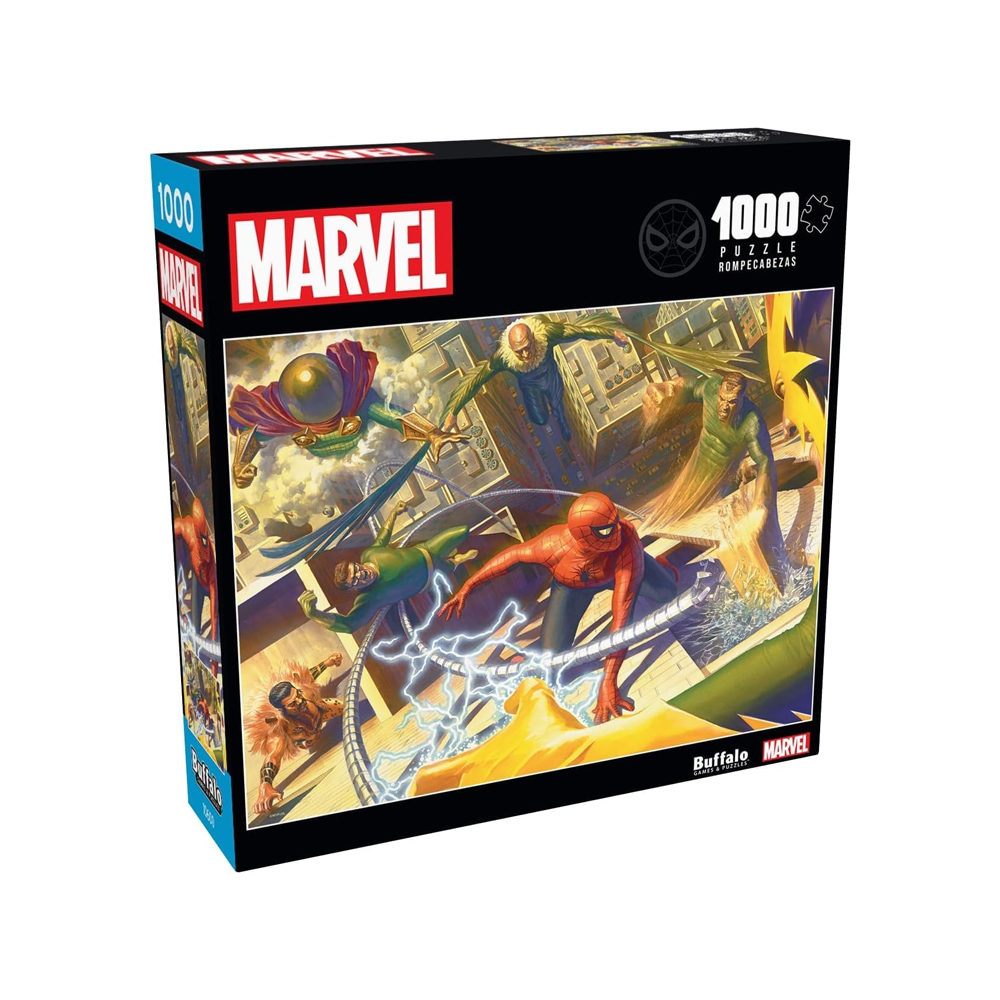 ROMPECABEZA BUFFALO MARVEL SPIDERMAN VS SINISTER 1000 PIEZAS - 1