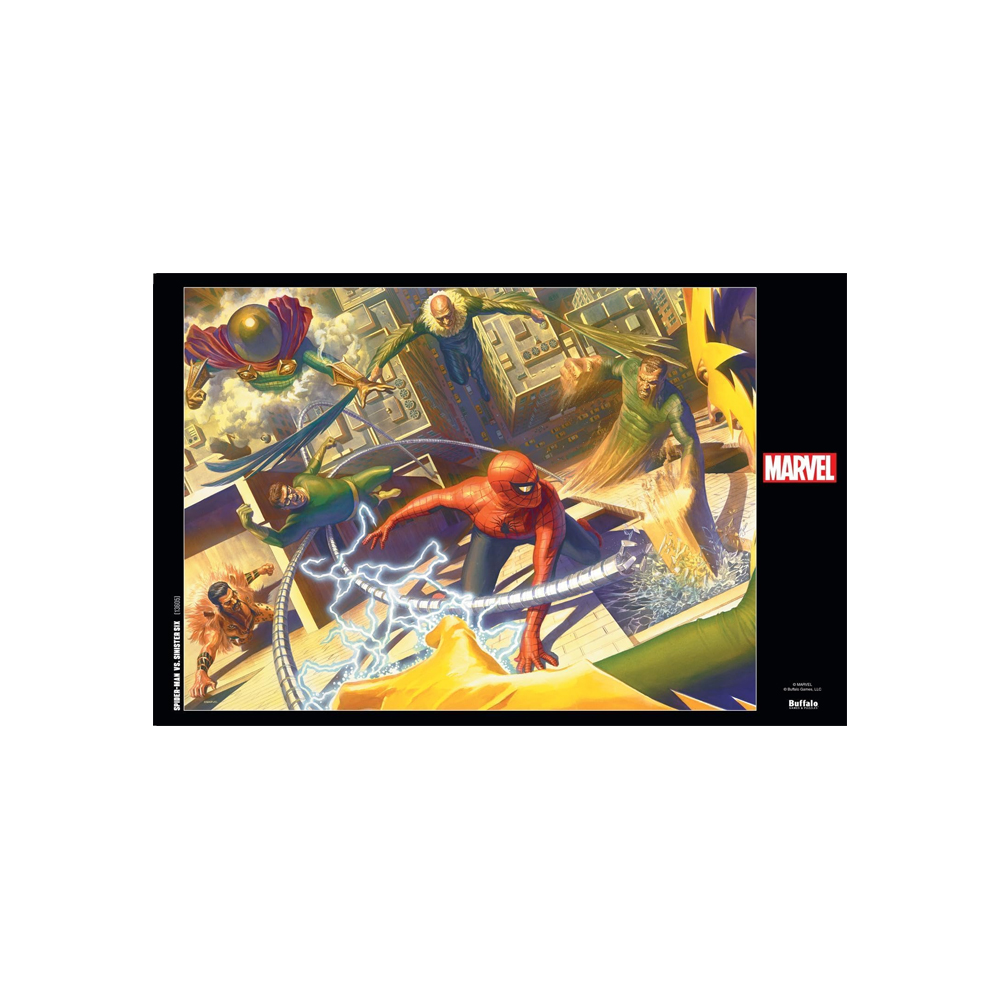 ROMPECABEZA BUFFALO MARVEL SPIDERMAN VS SINISTER 1000 PIEZAS - 4