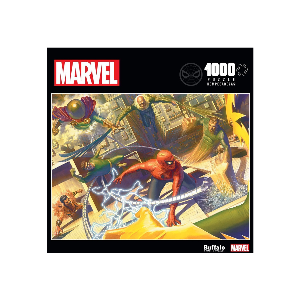 ROMPECABEZA BUFFALO MARVEL SPIDERMAN VS SINISTER 1000 PIEZAS - 5