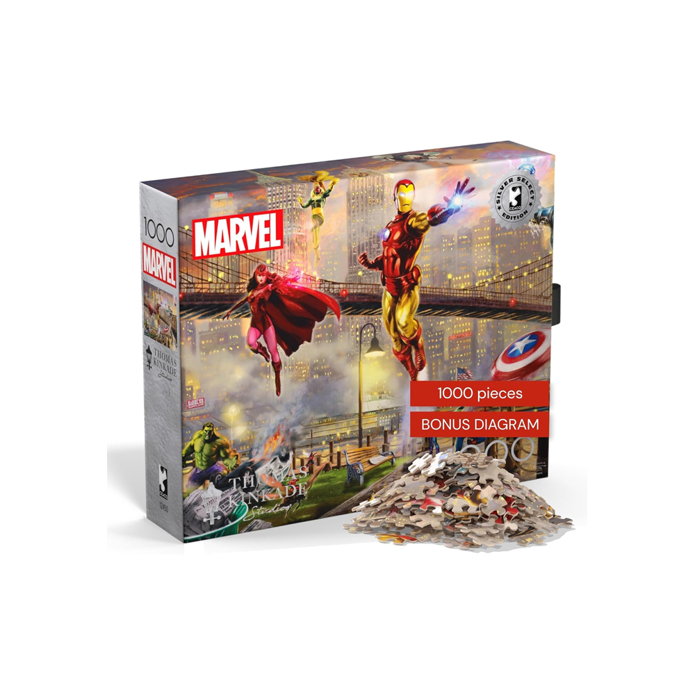 ROMPECABEZA BUFFALO MARVEL COMICS IRON MAN 1000 PIEZAS - 1
