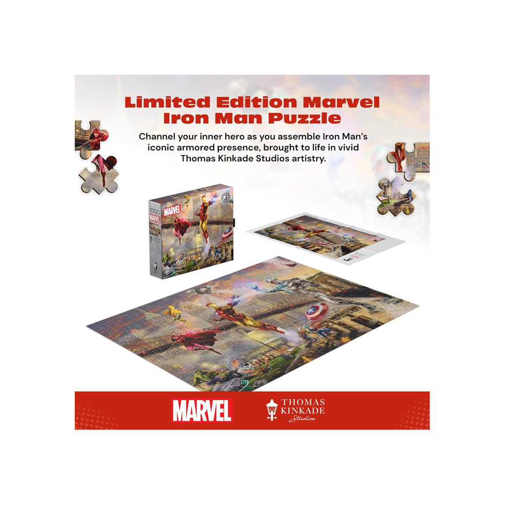 ROMPECABEZA BUFFALO MARVEL COMICS IRON MAN 1000 PIEZAS - 2