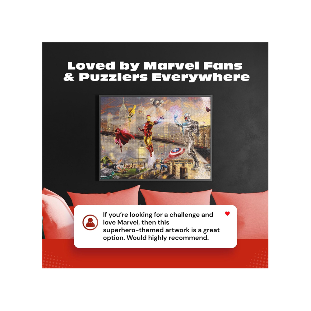 ROMPECABEZA BUFFALO MARVEL COMICS IRON MAN 1000 PIEZAS - 6