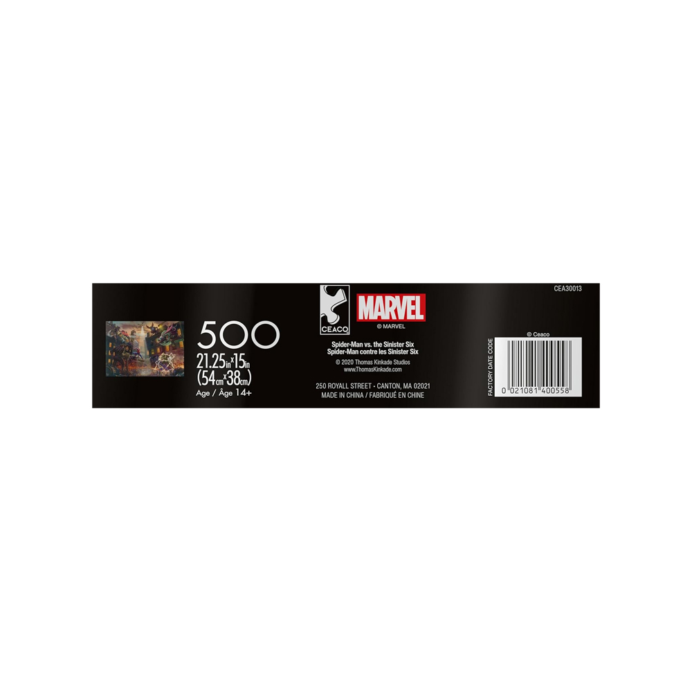 ROMPECABEZA CEACO MARVEL SPIDER MAN VS SINISTER 500 PIEZAS - 4