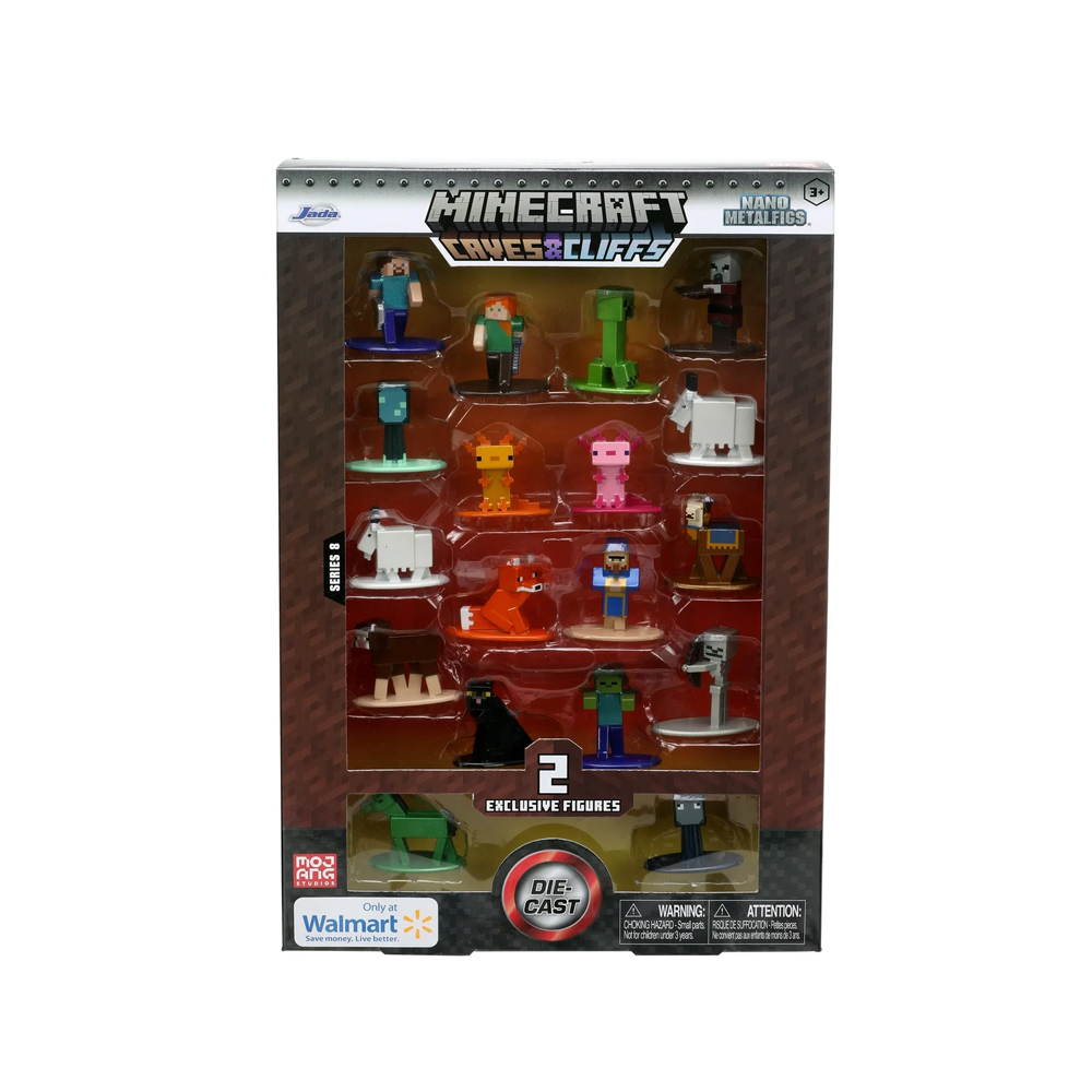 JADA MINECRAFT CAVES AND CLIFFS SERIES 8 DIE CAST 18 SET - 5
