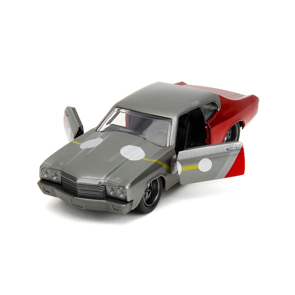 JADA TOYS THOR 1970 CHEVROLET CHEVELLE SS GRAY METALLIC - 3