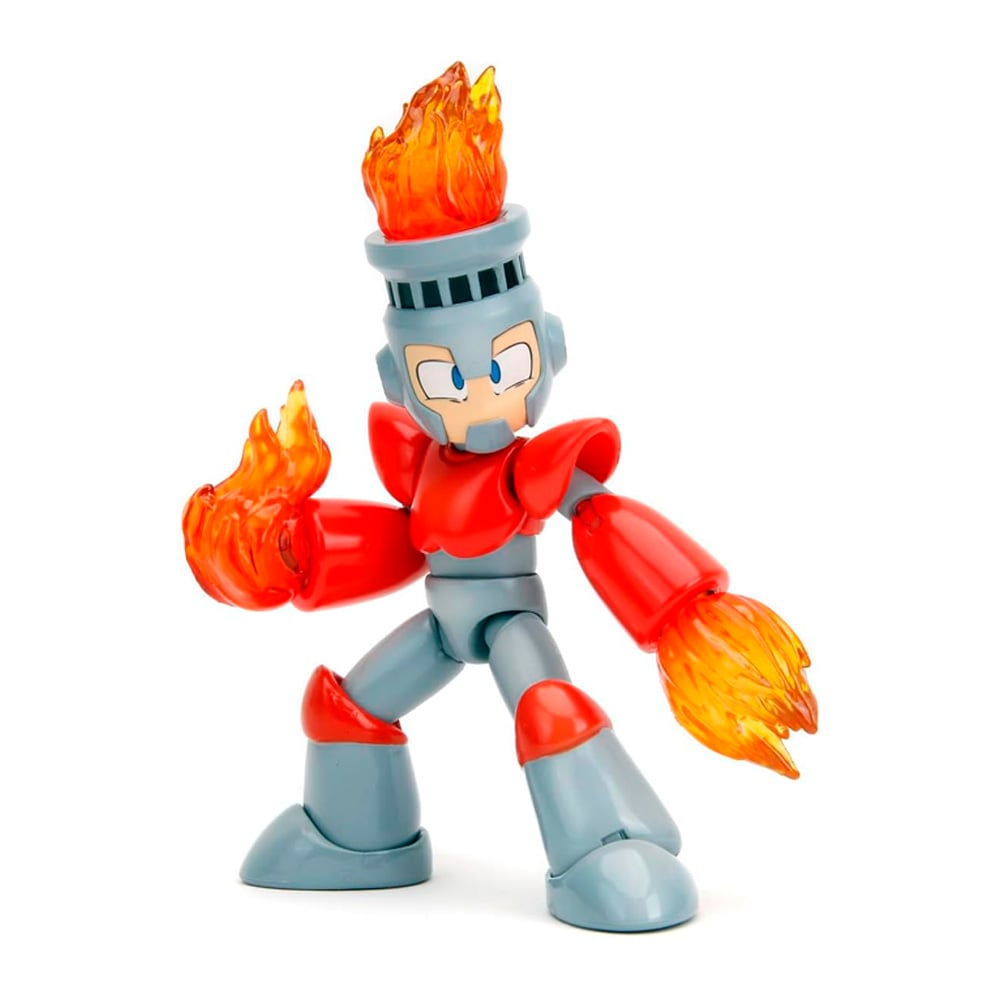 JADA TOY MEGA MAN FIRE MAN ACTION - 1