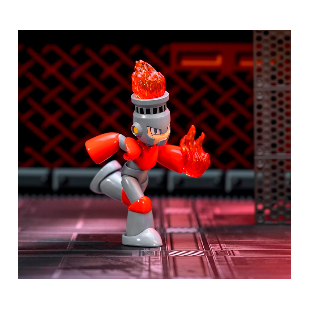 JADA TOY MEGA MAN FIRE MAN ACTION - 3