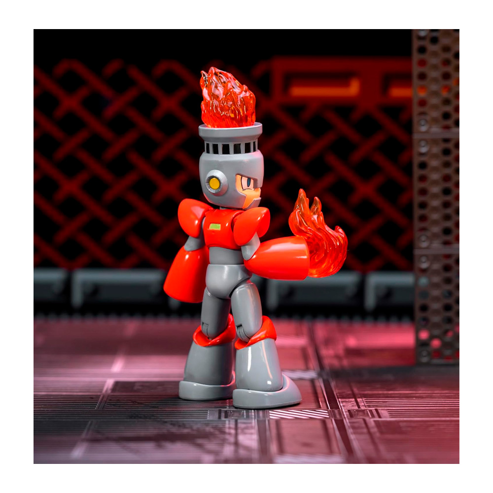 JADA TOY MEGA MAN FIRE MAN ACTION - 4