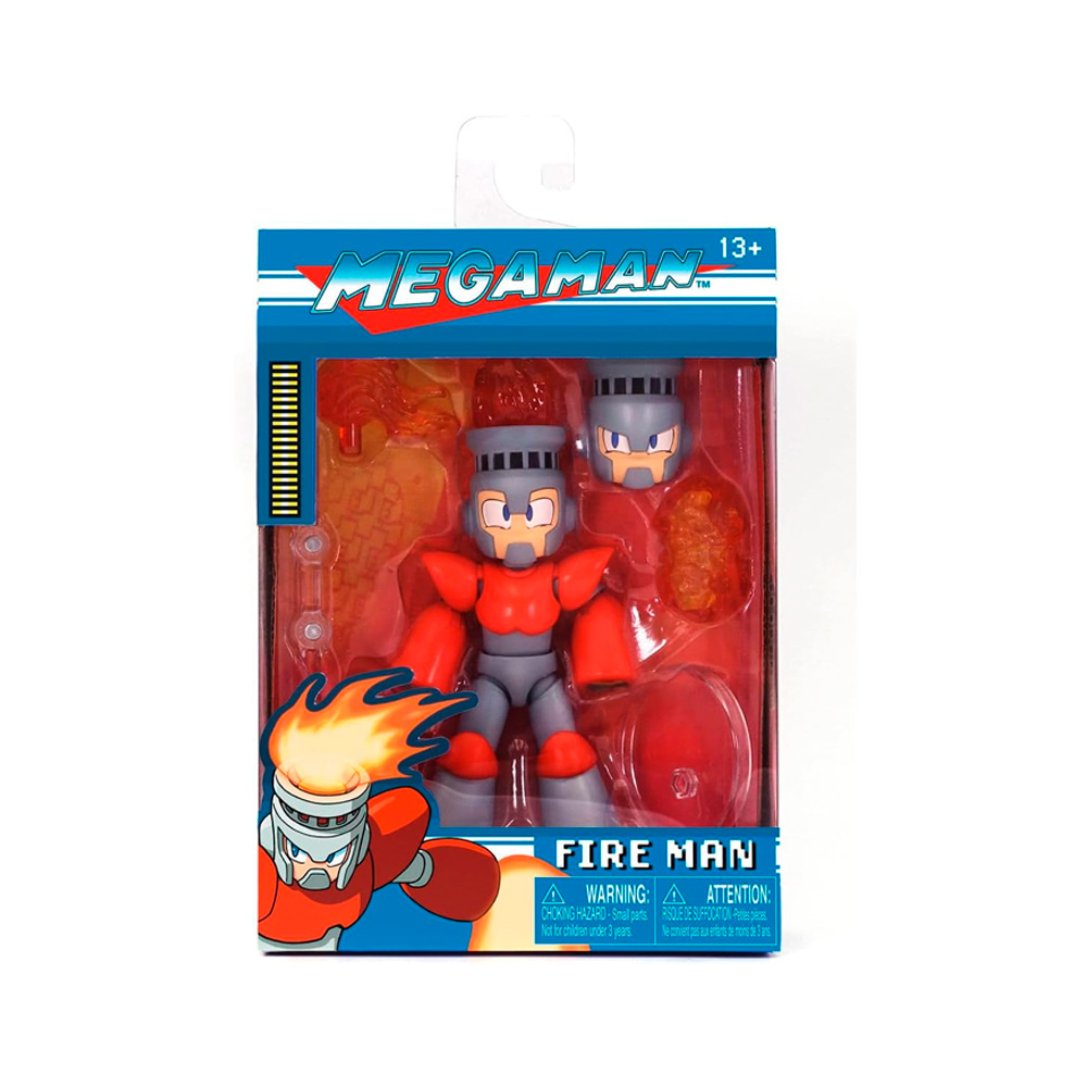 JADA TOY MEGA MAN FIRE MAN ACTION - 6