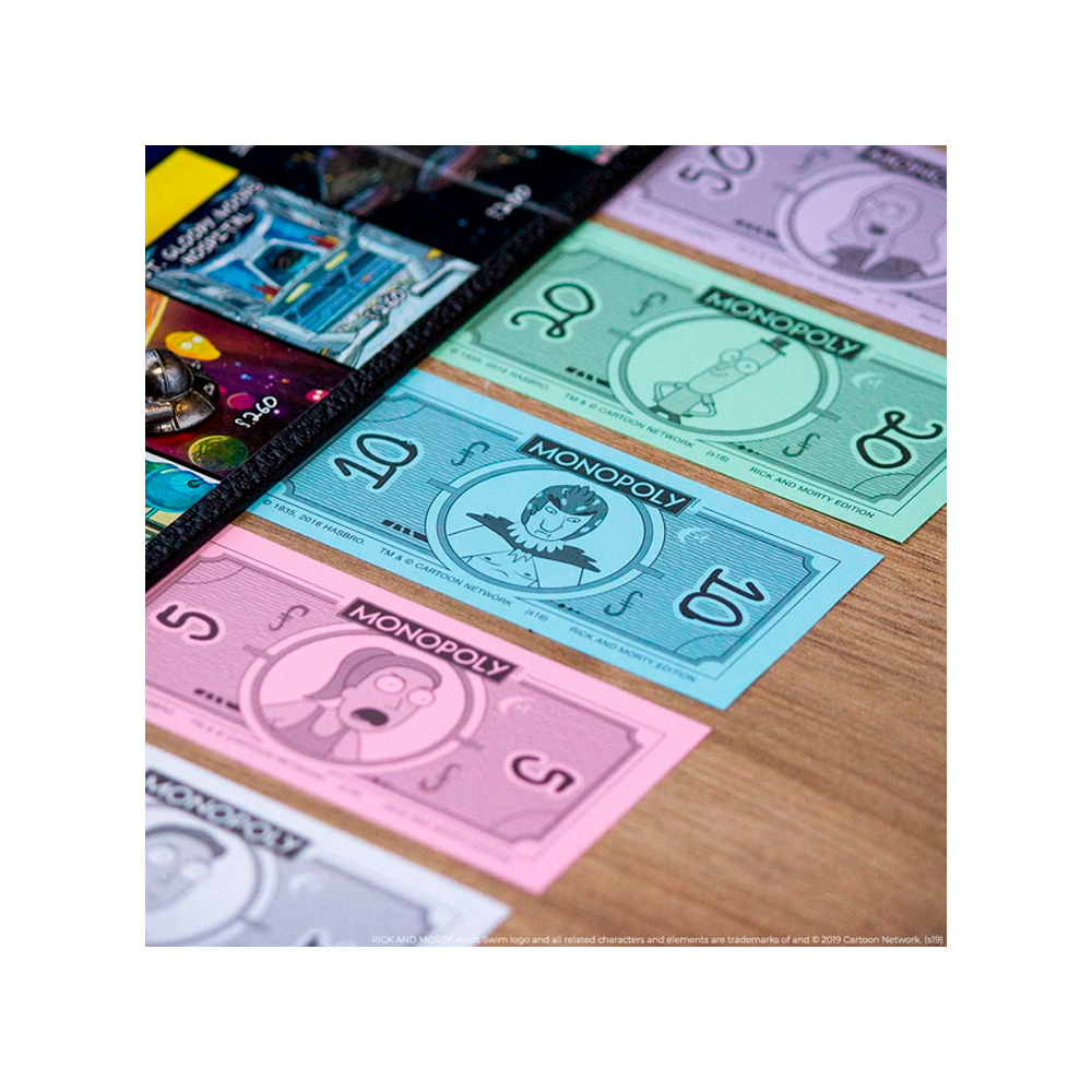 MONOPOLY RICK AND MORTY EDITION EXCLUSIVO USA - 4