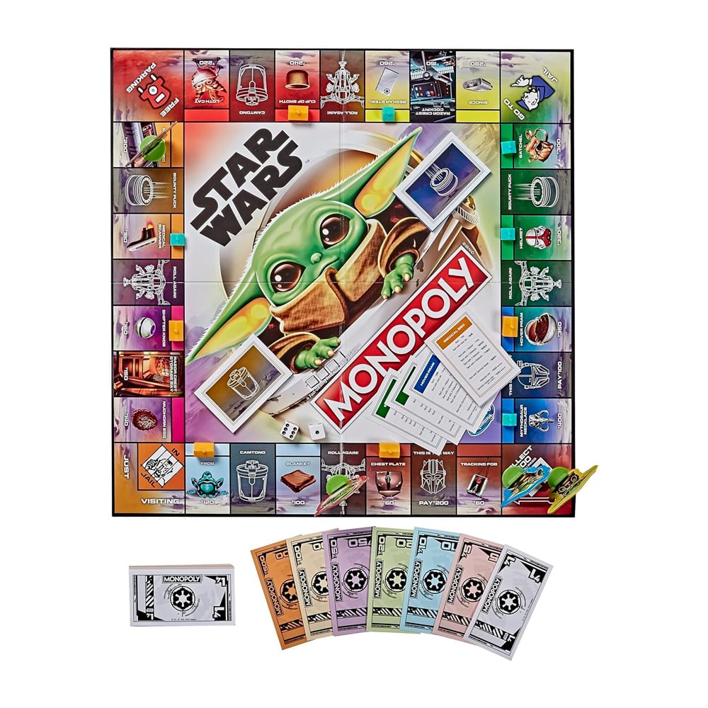 MONOPOLY STAR WARS THE CHILD EDITION BOARD - 3