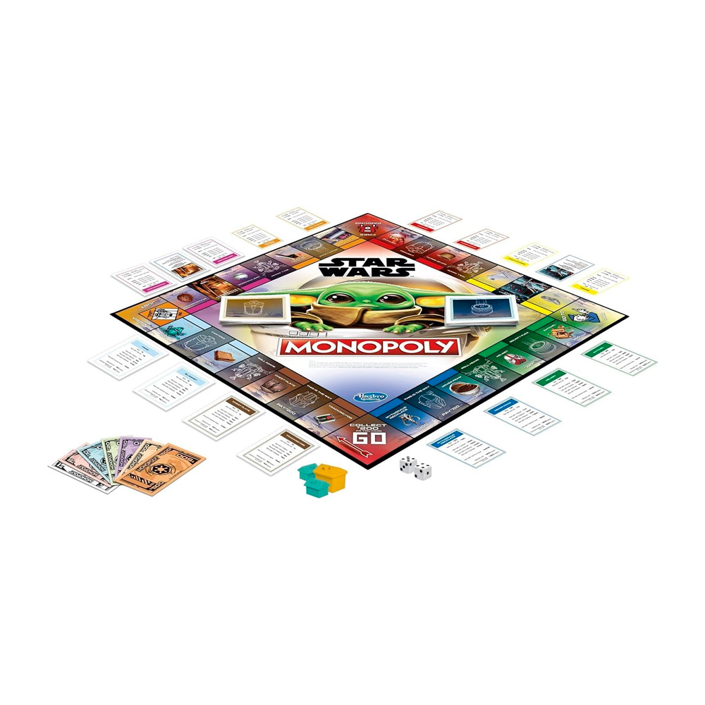 MONOPOLY STAR WARS THE CHILD EDITION BOARD - 4