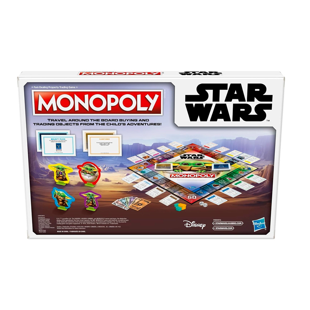 MONOPOLY STAR WARS THE CHILD EDITION BOARD - 5