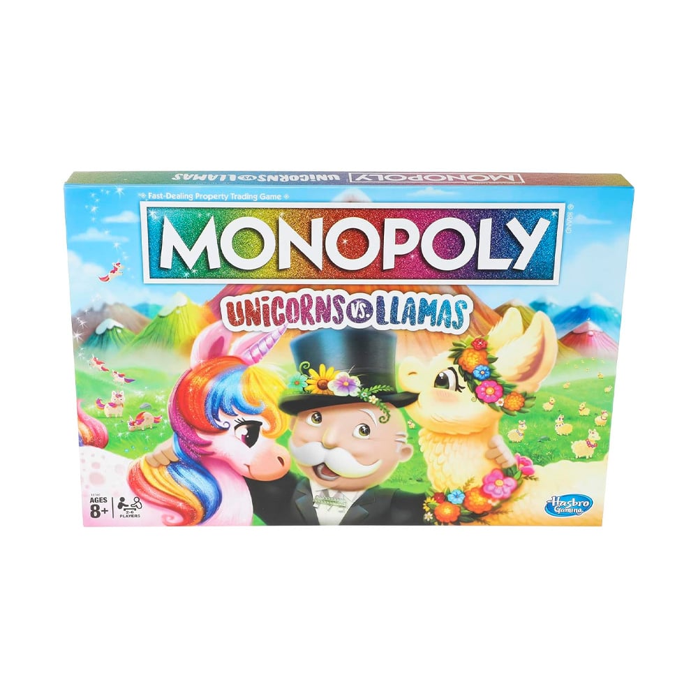 MONOPOLY UNICORNS VS LLAMAS USA EXCLUSIVE - 1