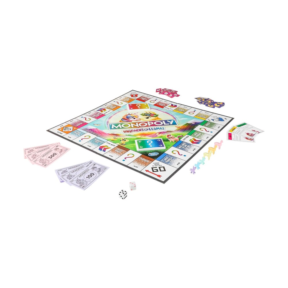 MONOPOLY UNICORNS VS LLAMAS USA EXCLUSIVE - 3