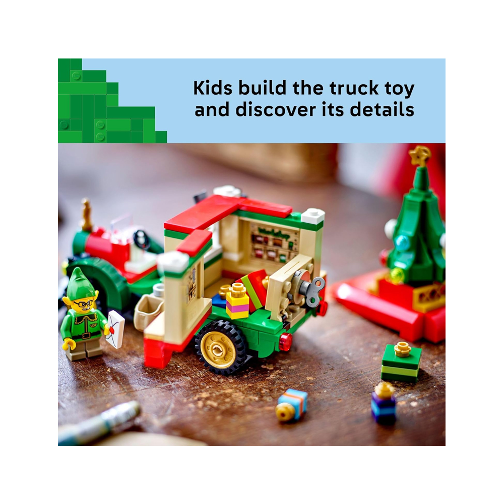 LEGO SANTAS DELIVERY TRUCK BUILDING CHRISTMAS 40746 - 4