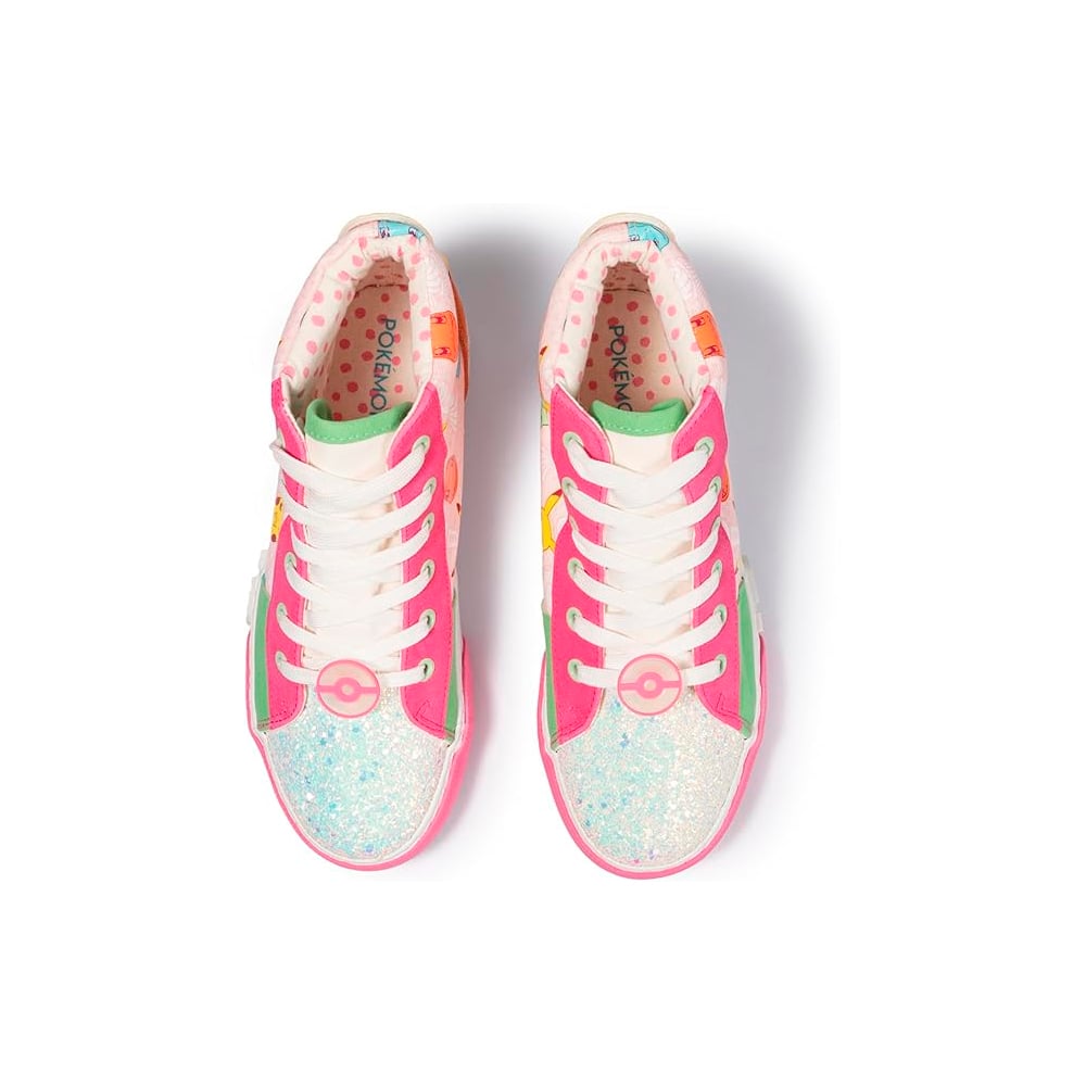 ZAPATILLAS ALTAS DE PIKACHU DE POKEMON PARA NIÑOS TALLA 6 - 4