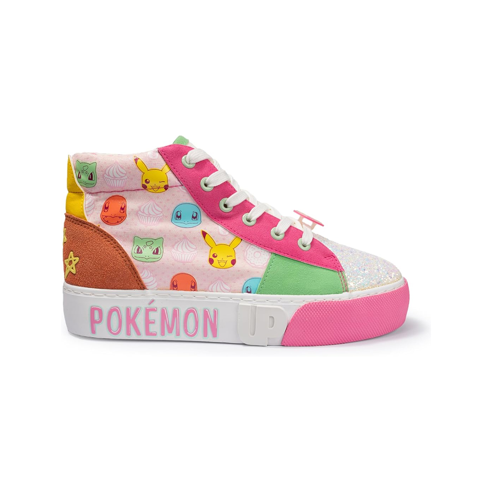 ZAPATILLAS ALTAS DE PIKACHU DE POKEMON PARA NIÑOS TALLA 7 - 2
