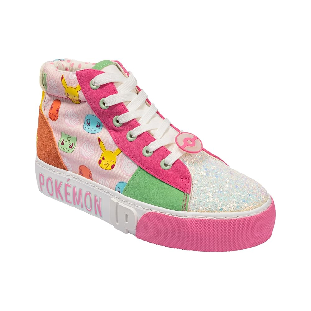 ZAPATILLAS ALTAS DE PIKACHU DE POKEMON PARA NIÑOS TALLA 7 - 5