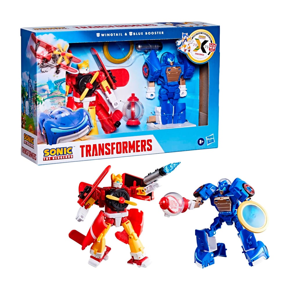 SET SONIC THE HEDGEHOG X TRANSFORMERS WINGTAIL - 1