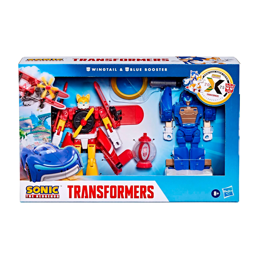 SET SONIC THE HEDGEHOG X TRANSFORMERS WINGTAIL - 4