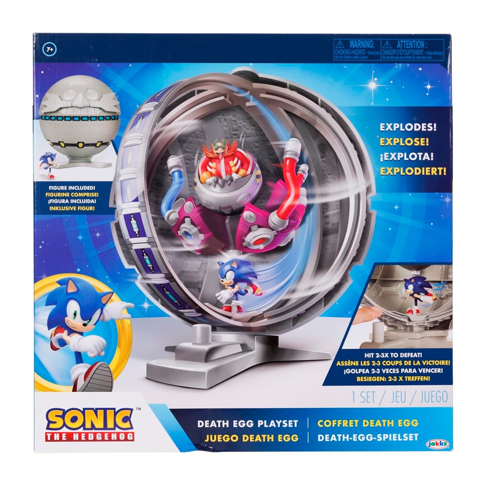 SET DE JUEGO SONIC HEDGEHOG DEATH EGG DR EGGMAN - 4