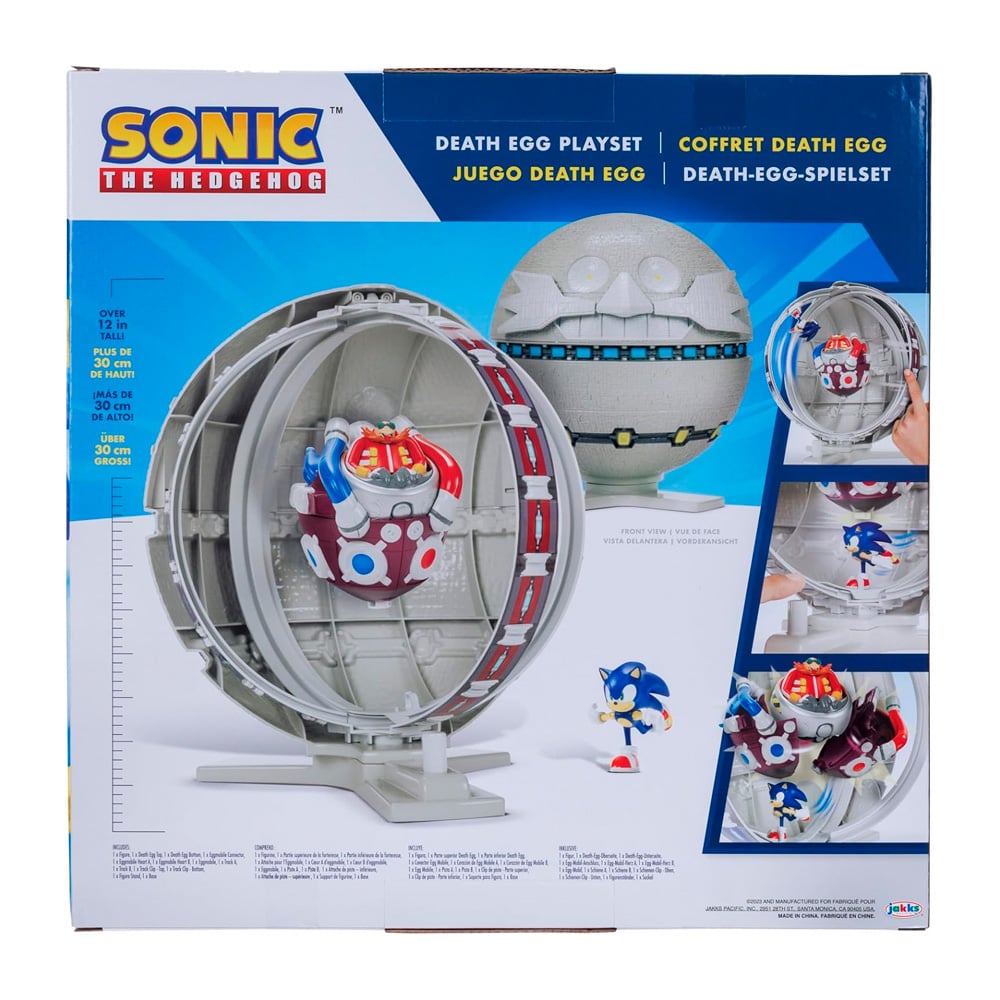 SET DE JUEGO SONIC HEDGEHOG DEATH EGG DR EGGMAN - 5