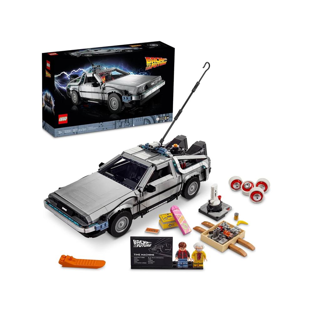 LEGO ICONS BACK TO THE FUTURE TIME MACHINE 10300 - 1