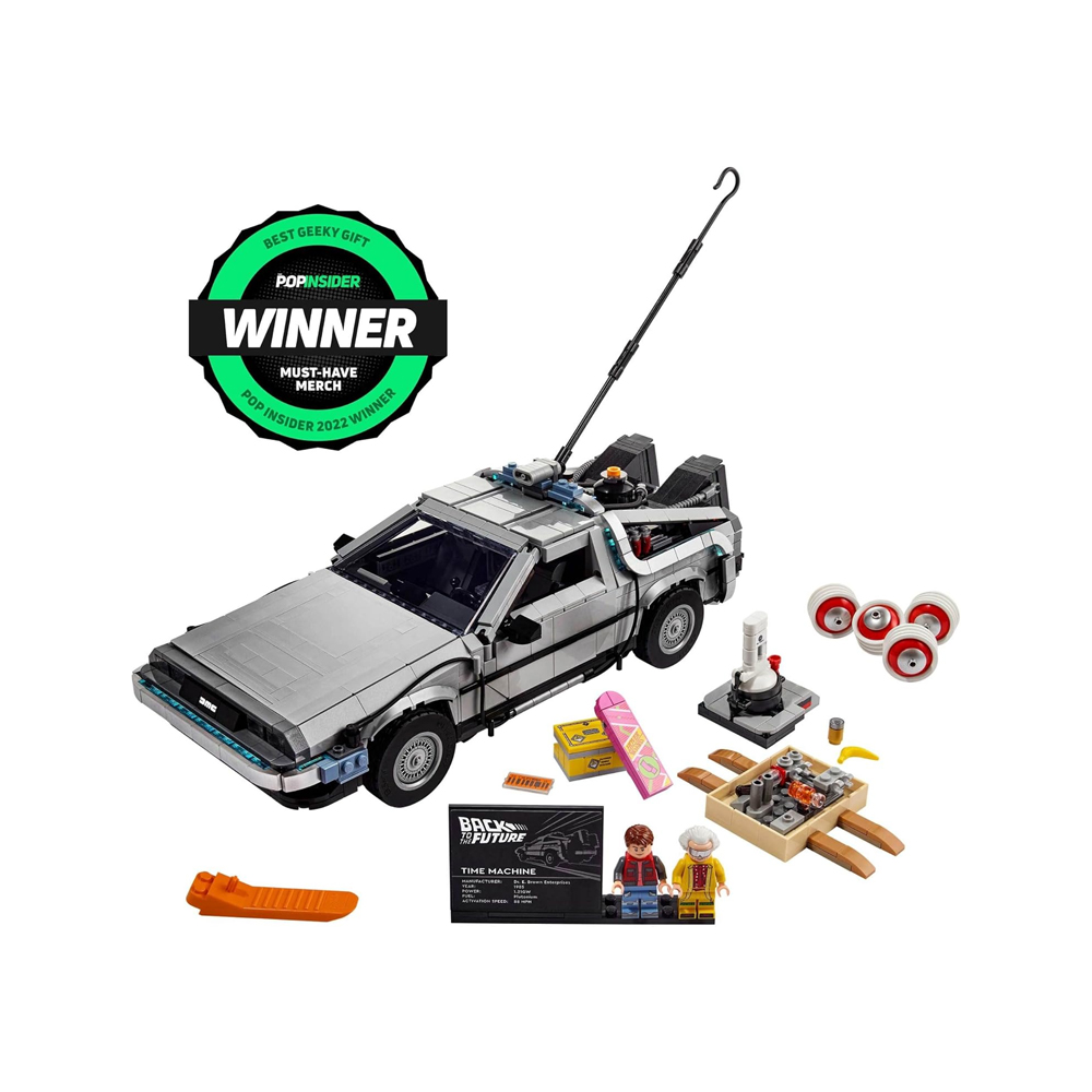LEGO ICONS BACK TO THE FUTURE TIME MACHINE 10300 - 5