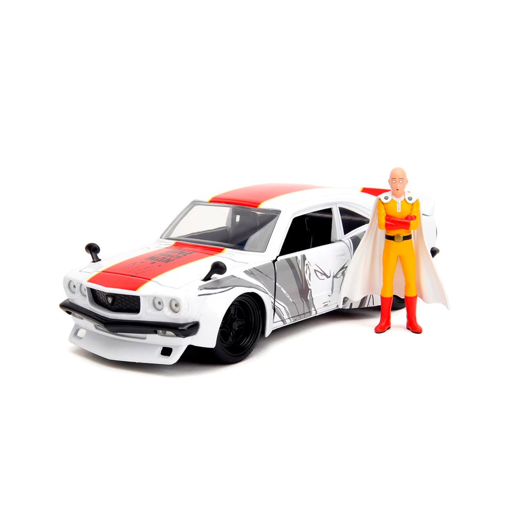 JADA TOYS ESCALA 1 24 MAZDA RX 3 WITH ONE PUNCH MAN - 1
