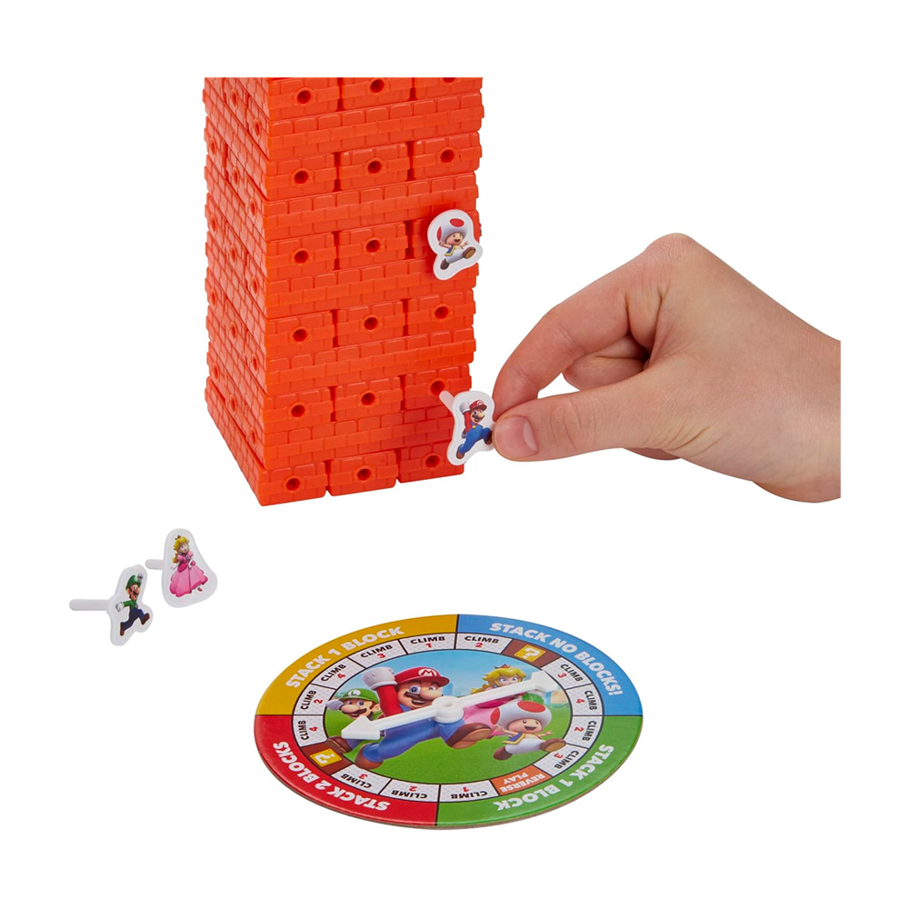 HASBRO JENGA SUPER MARIO EDITION GAME - 4