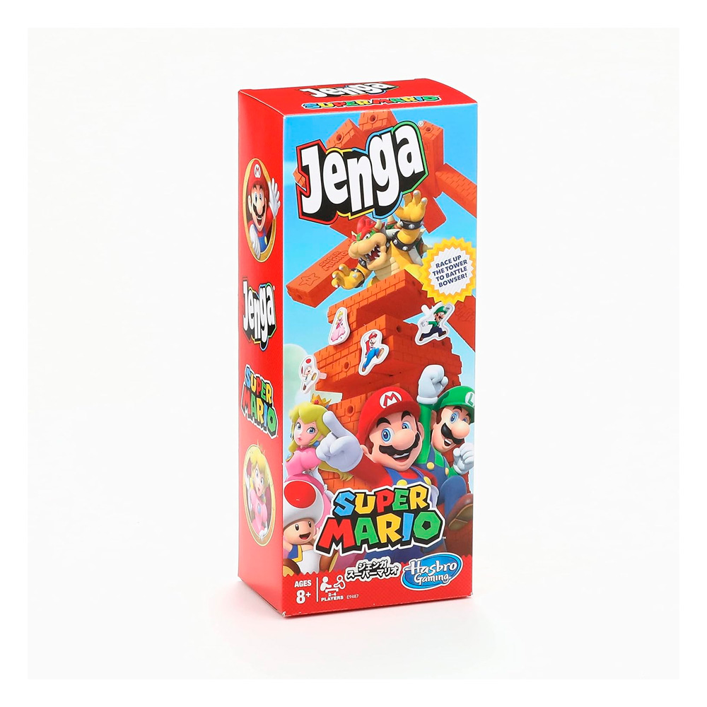 HASBRO JENGA SUPER MARIO EDITION GAME - 6