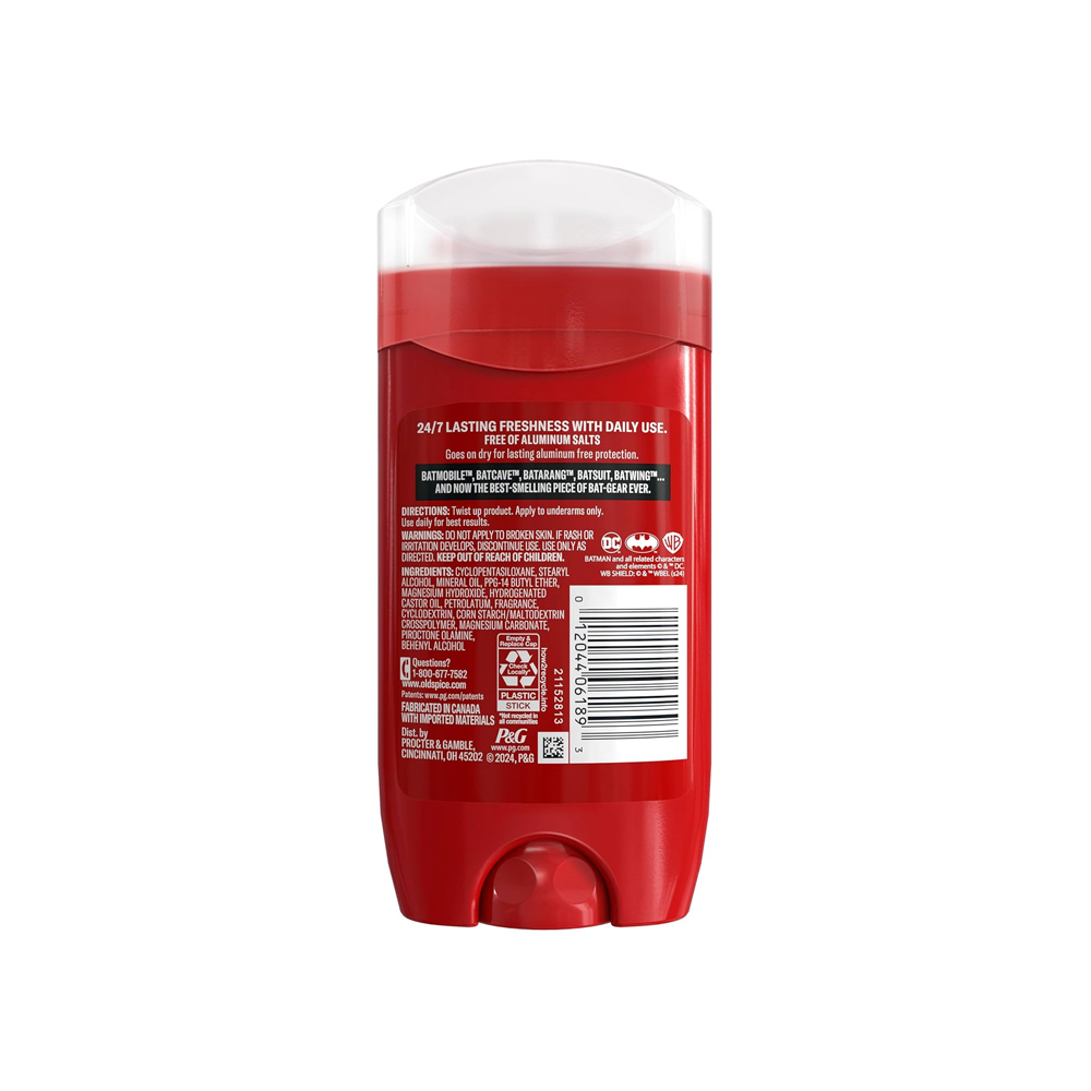 DESODORANTE OLD SPICE SIN ALUMINIO PARA HOMBRE BATMAN - 6