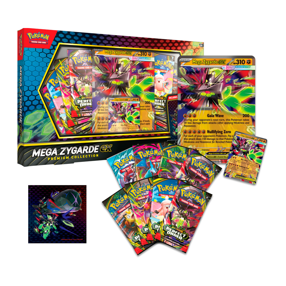 POKEMON TCG MEGA ZYGARDE EX PREMIUM COLLECTION INGLES - 1