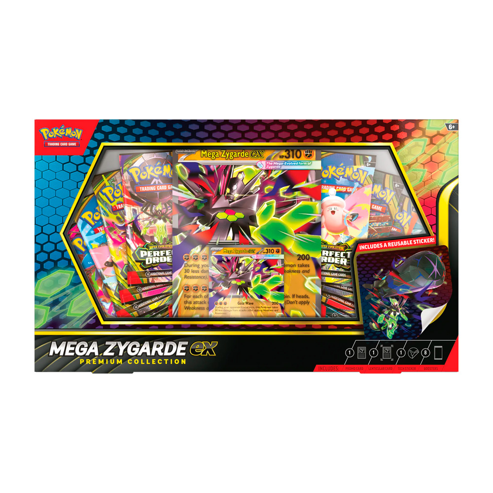 POKEMON TCG MEGA ZYGARDE EX PREMIUM COLLECTION INGLES - 5