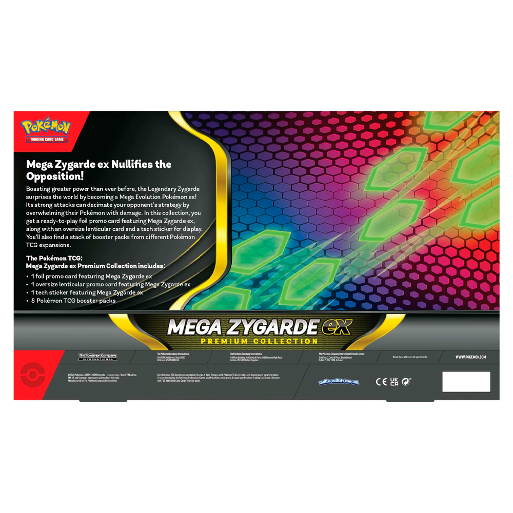 POKEMON TCG MEGA ZYGARDE EX PREMIUM COLLECTION INGLES - 6