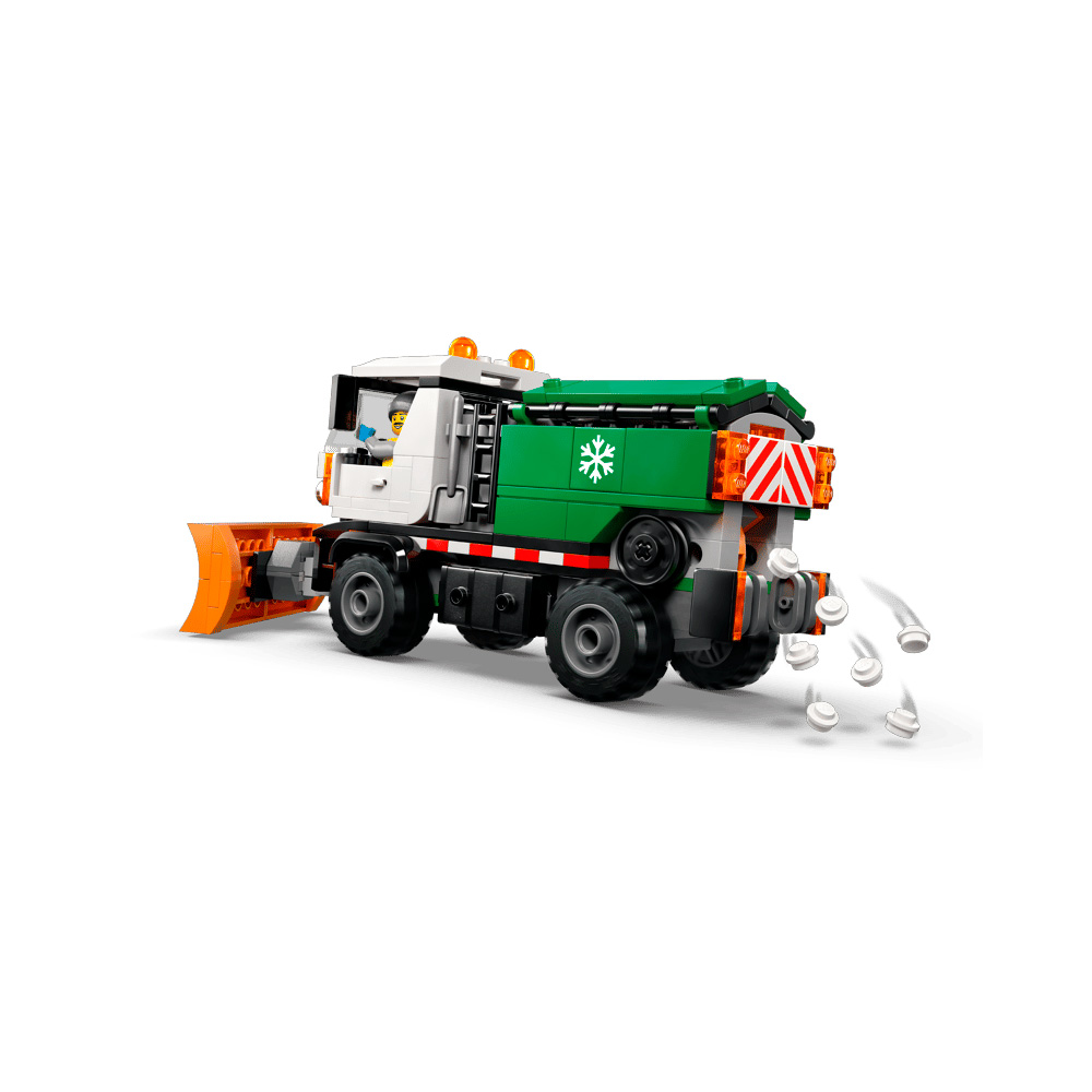 LEGO CITY SNOWPLOW TRUCK BUILDING 60490 - 4