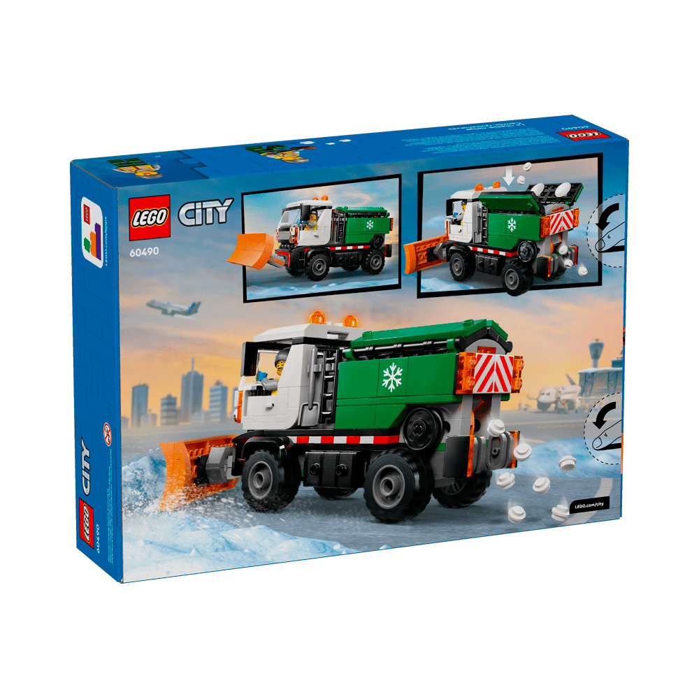LEGO CITY SNOWPLOW TRUCK BUILDING 60490 - 5