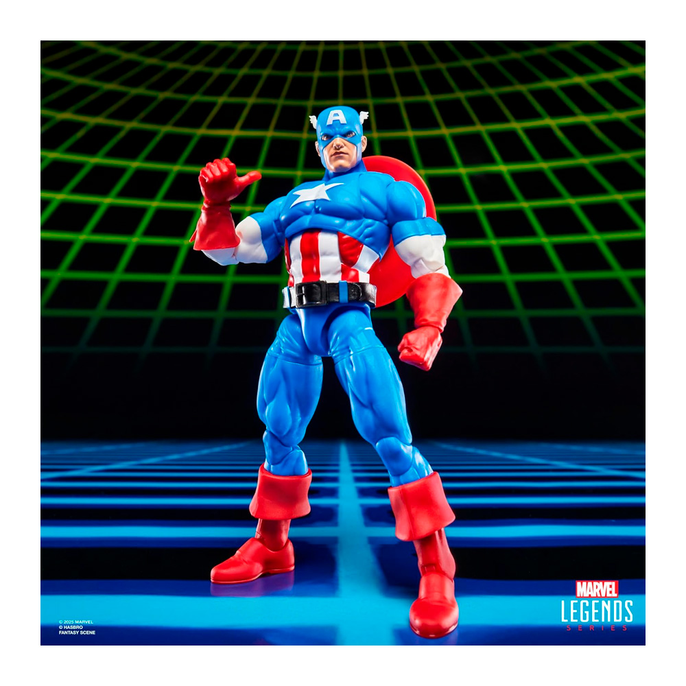 MARVEL LEGENDS GAMERVERSE CAPTAIN AMERICA VS VENOM RETRO - 2