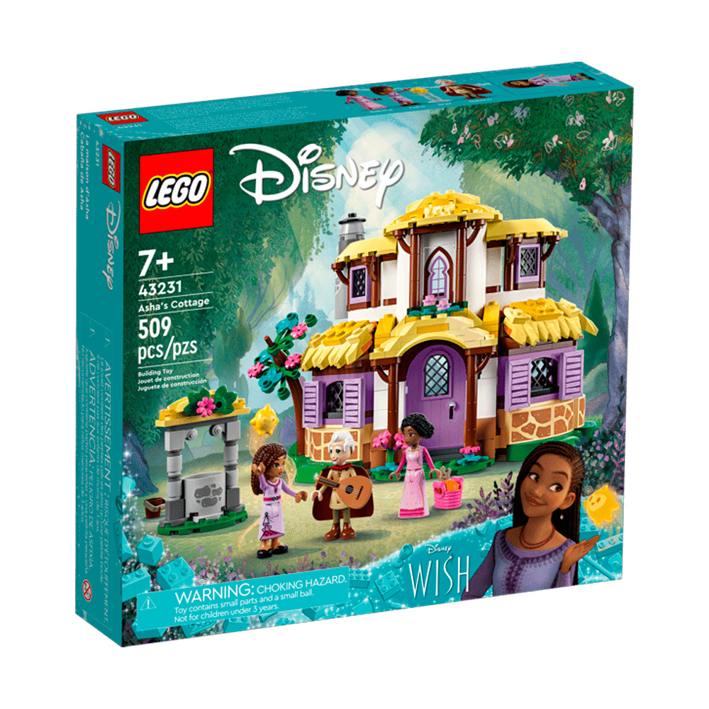 LEGO DISNEY ASHAS THATCHED COTTAGE 43231 - 1